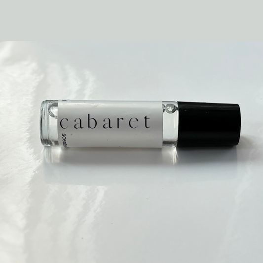 Cabaret Cologne Perfume Scent Oil Front View with White Background
