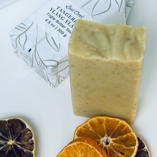 Tangerine Ylang Ylang Triple Butter Handcrafted Soap